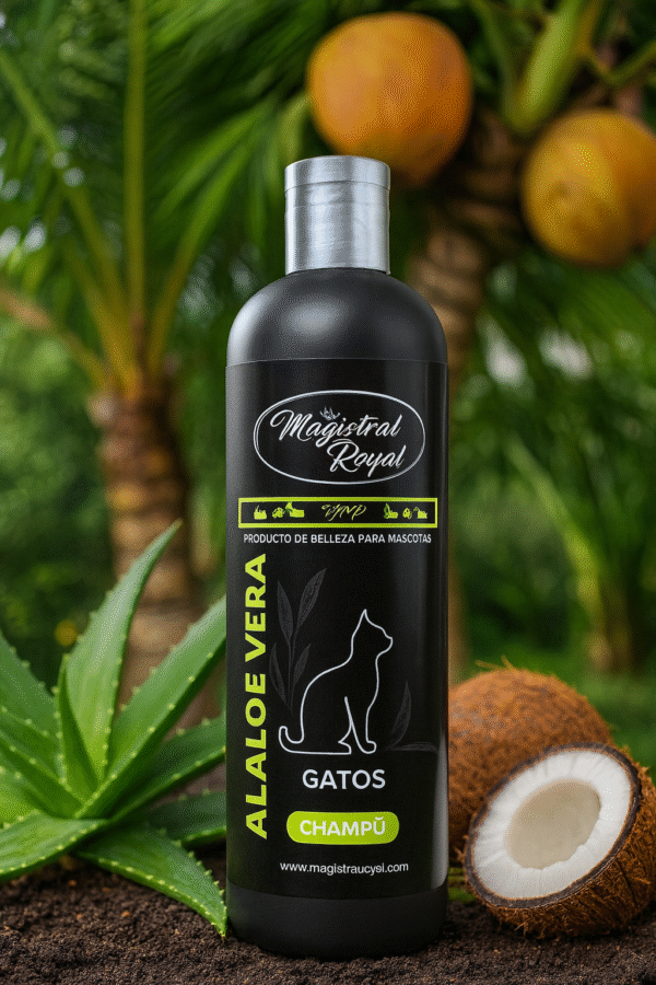 Champú para gatos con aloe vera - Champú para perros y gatos uso frecuente - Spaperros Roda de Berà