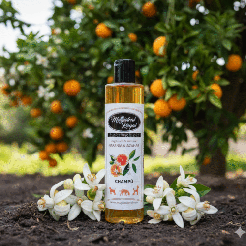 Champú naranja y azahar para perros y gatos - Champú para perros y gatos uso frecuente - Spaperros Roda de Berà
