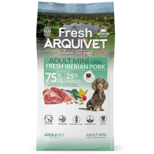 Captura de pantalla 2026-05-21 164608 Alimento semihúmedo con Cerdo Ibérico fresco para perros de razas mini (1KG)