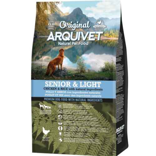 Captura de pantalla 2026-05-21 165219 Arquivet Alimento Light de Pollo y Arroz para perros mayores o con sobrepeso