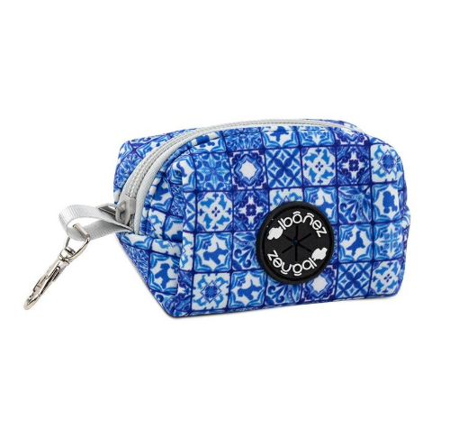 Dispensador de bolsas azul