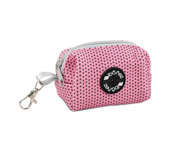 Dispensador de bolsas rosa