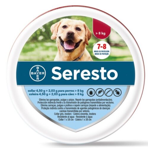 Collares antiparasitarios - perros >8kg